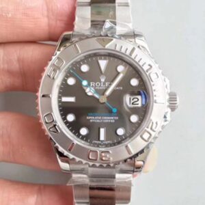 Rolex Yacht-Master 37 268622 AR Factory Stainless Steel 904L Anthracite Dial Replica Watch - UK Replica