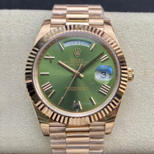 Rolex Day-Date 40 228235 40MM EW Factory Green Dial Replica Watch - UK Replica
