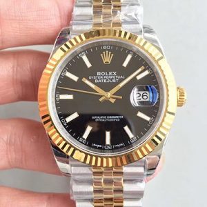 Rolex Datejust II 116333 Black Dial 41MM EW Factory Replica Watch - UK Replica