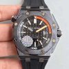 Audemars Piguet Royal Oak Offshore Diver 15707CE.OO.A002CA.01 JF Factory V5 Black Dial Replica Watch - UK Replica