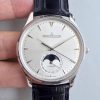 Jaeger-LeCoultre Master Ultra Thin Moon 1368420 ZF Factory Silver Dial Replica Watch - UK Replica