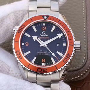 Omega Seamaster Planet Ocean 600M 45.5MM 232.30.46.21.01.002 OM Factory Black Dial Replica Watch - UK Replica