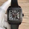 Cartier Santos 100 XL WSSA0006 V6 Factory Black Dial Replica Watch - UK Replica