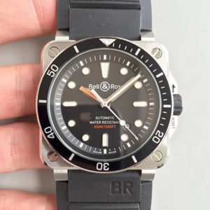Bell & Ross BR 03-92 Diver V2 Black Dial Replica Watch - UK Replica
