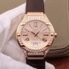 Piaget Polo MKS Factory Rose Gold Diamond Dial Replica Watch - UK Replica