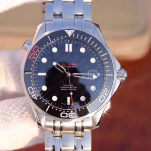 Omega Seamaster 300M James Bond 007 50th Anniversary 212.30.41.20.01.005 MKS Factory Black Dial Replica Watch - UK Replica