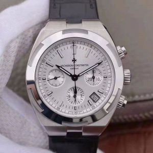 Vacheron Constantin Overseas Chronograph 5500V/110A-B075 8F Factory Silver Dial Replica Watch