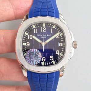 Patek Philippe Aquanaut 5168G-001 PF Factory Black-blue Dial Replica Watch - UK Replica