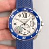Calibre De Cartier Diver 42MM WSCA0011 JF Factory White Dial Replica Watch - UK Replica