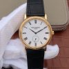 Patek Philippe Calatrava 5119G-002 Rose Gold White Dial Replica Watch - UK Replica