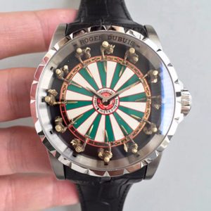 Roger Dubuis Excalibur RDDBEX0398 Green White Table Dial Replica Watch - UK Replica
