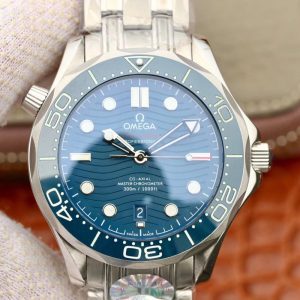 Omega Seamaster Diver 300m 210.30.42.20.03.001 VS Factory Blue Dial Replica Watch - UK Replica