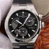Vacheron Constantin Overseas Dual Time 47450/000W-9511 TWA Factory Black Dial Replica Watch - UK Replica