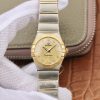 Omega Constellation Ladies 27mm TW Factory Gold Dial Replica Watch - UK Replica