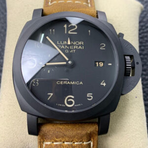 Panerai Luminor GMT 1950 3 Days PAM441 VS Factory V2 Black Dial Replica Watch Replica Watch - UK Replica