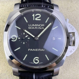 Panerai Luminor Marina 1950 PAM 00312 VS Factory Black Dial Replica Watch