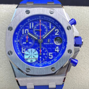 Audemars Piguet Royal Oak Offshore Chronograph 26470 JF Factory V2 Blue Dial Replica Watch - UK Replica