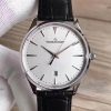 Jaeger-LeCoultre Master Ultra Thin Date 1288420 ZF Factory Silver Dial Replica Watch - UK Replica