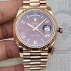 Rolex Day Date 228235 2018 40mm EW Factory Purple Dial Replica Watch - UK Replica
