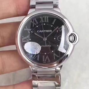 Cartier Ballon Bleu 42MM W6920042 V6 Factory Black Dial Replica Watch - UK Replica