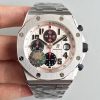 Audemars Piguet Royal Oak Offshore Panda 26170ST.OO.D101CR.02 JF Factory V2 White Dial Replica Watch - UK Replica