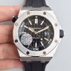 Audemars Piguet Royal Oak Offshore Diver 15710ST.OO.A002CA.01 JF Factory V10 Black Dial Replica Watch