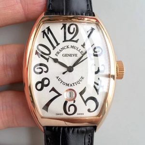 Franck Muller Casablanca Date 8880 C DT GF Factory V2 Silver Dial Replica Watch - UK Replica
