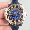 Roger Dubuis Excalibur Knights Of The Round Table II RDDBEX0495 Blue Dial Replica Watch - UK Replica