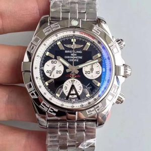 Breitling Chronomat 44MM AB011012/B967/375A GF Factory Dark Blue Dial Replica Watch - UK Replica