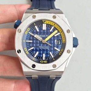 Audemars Piguet Royal Oak Offshore Diver 15710ST.OO.A027CA.01 JF Factory V8 Blue Dial Replica Watch - UK Replica