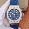 Hublot Big Bang Classic Fusion Chronograph 44mm 301.SX.7170.LR V6 Factory Blue Dial Replica Watch - UK Replica