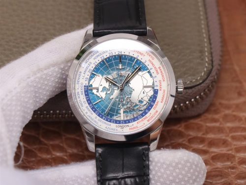 8F Factory Jaeger-LeCoultre Geophysic Univrsal Time 8102520 Stainless Steel Replica Watch