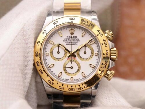 Rolex Daytona Cosmograph m116503-0001 Noob Factory White Dial Replica Watch