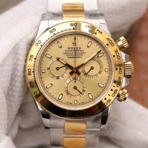 Rolex Daytona Cosmograph m116503-0003 Noob Factory Gold Dial Replica Watch