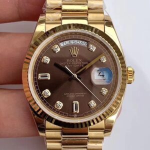 Rolex Day-Date M128238-0022 Yellow Gold EW Factory Gray Dial Replica Watch