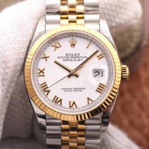 Rolex Datejust M126233-0029 EW Factory White Dial Replica Watch