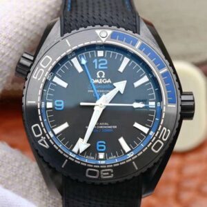 Omega Seamaster 215.92.46.22.01.002 GMT VS Factory Black Ceramic Replica Watch