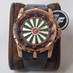 Roger Dubuis Excalibur RDDBEX0398 Knights of the Round Table II ZF Factory Rose Gold Replica Watch
