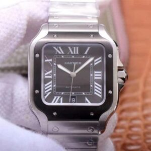 Cartier Santos de Large WSSA0037 V6 Factory Gray Dial Replica Watch