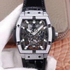 Hublot Masterpiece Tourbillon 906.NX.0129.VR.AES13 JB Factory Diamond Replica Watch
