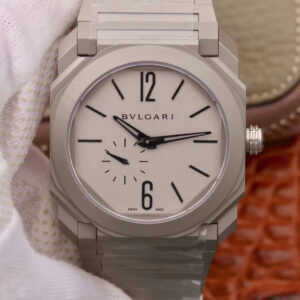 Bvlgari Octo Finissimo 103011 BV Factory Silver Gray Dial Replica Watch