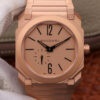 Bvlgari Octo Finissimo 102912 BV Factory Rose Gold Dial Replica Watch