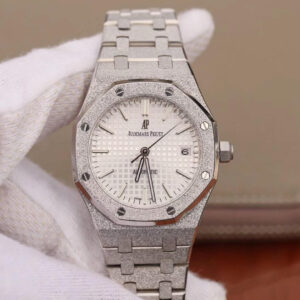 Audemars Piguet Royal Oak 15454BC.GG.1259BC.01 JH Factory Silver Dial Replica Watch