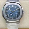 Patek Philippe Nautilus 5712/1A-001 40MM PPF Factory Dark Blue Dial Stainless Steel Strap Replica Watch