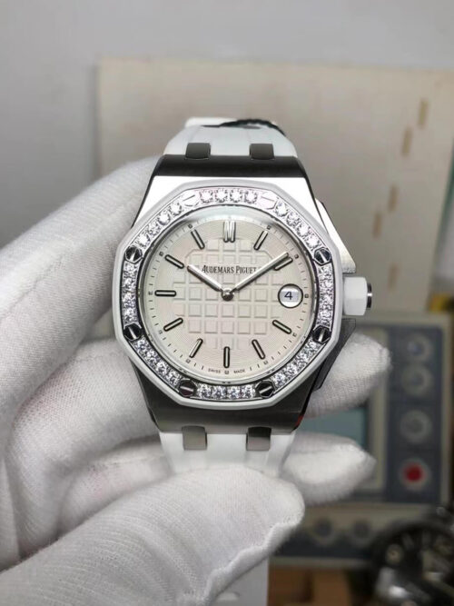 Audemars Piguet Royal Oak Offshore 67540SK.ZZ.A010CA.01 White Dial Replica Watch