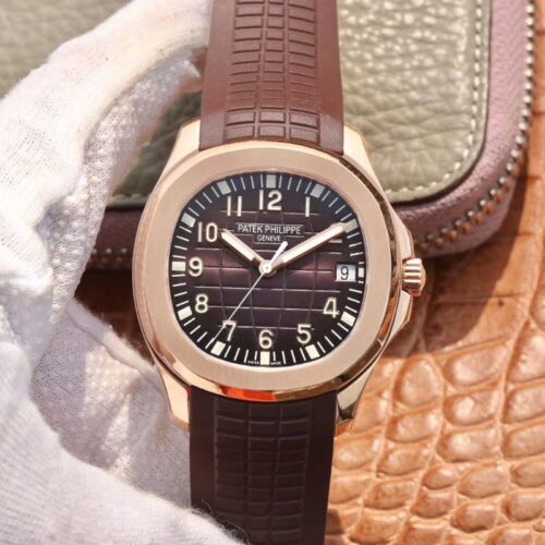 Patek Philippe Aquanaut 5167R-001 40mm ZF Factory Dark Brown Dial Replica Watch