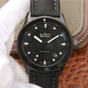 Blancpain Fifty Fathoms Bathyscaphe 5000-0130-B52-B GF Factory Black Ceramic Replica Watch