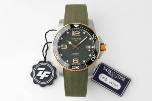 Longines Concas L3.781.3.06.9 ZF Factory Green Dial Replica Watch