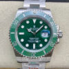 Rolex Submariner 116610LV-97200 ZF Factory Green Dial Stainless Steel Strap Replica Watch
