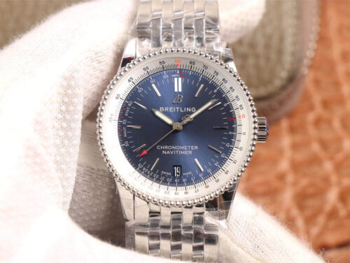 Breitling Navitimer Automatic 38 A17325211C1A1 KOR Factory Blue Dial Replica Watch